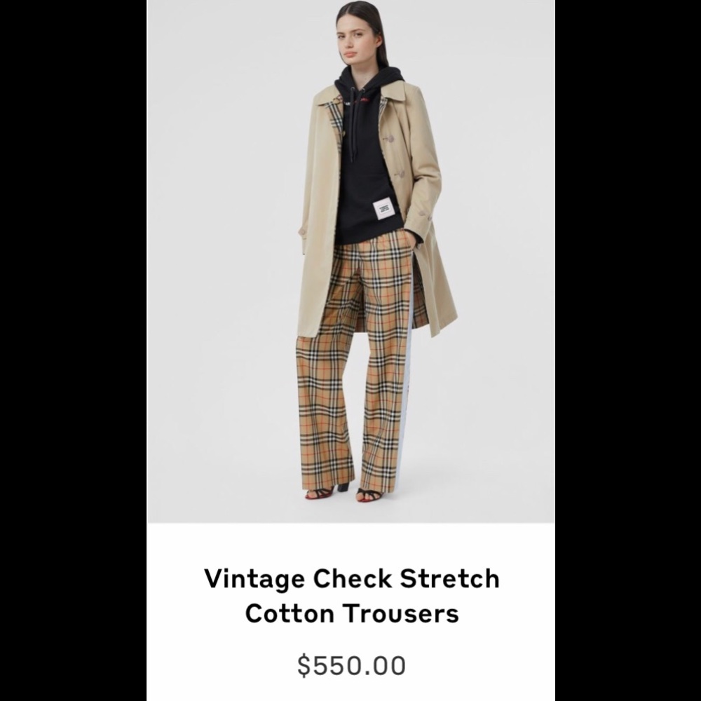 Burberry pants